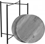 Стол журнальный BeautyStyle 21 орех гикори grey/черный от фабрики Mebelik