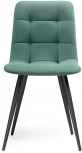 Стул Notta на металлокаркасе Чилли К бирюзовый / черный 502069