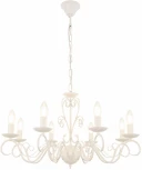 Подвесная люстра Arte Milano AM341369 341369/8 WT (220V, на цепи, подсвечник, свеча)