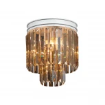 Потолочная люстра Vitaluce V5154-0/3+1PL (220V, хрусталь, круглые)