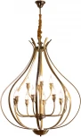 Подвесная люстра AM Group AM379 AM379 SP8+4 (220V, на цепи, подсвечник, свеча)