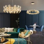 Подвесной светильник Mariola D60 Imperiumloft Mariola01 (219627-23) (LED, 220V, на проводе, цветы, круглые)