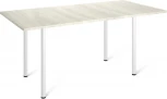 Стол Sheffilton SHT-TU66/120/80 МДФ белый/онтарио