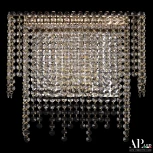 Бра хрустальное APL LED Sicilia SH500.B3.35-32.B.Gd.E14