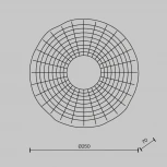 Настенный светильник Maytoni Sparkle MOD343WL-L5BS3K3 (LED, 220V, круглые)