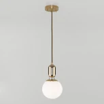 Подвесной светильник Eurosvet Bubble 50151/1 золото (220V, на проводе, шар)