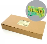 Зажим пружинный 4-х проводной проходной Stekker 49261