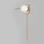 Настенный светильник Fredo 40034/1 латунь Eurosvet (220V, шар)