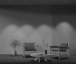 Трековый светильник магнитный Zigbee Downlight однофазный 48V 12W Maytoni Points TR031-4-12WTW-M-DSZ-B (LED)