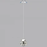 Подвесной светильник Odeon Light Jemstone 5084/5L хром/прозрачный/металл/акрил LED 5W 4000K 250Лм (220V, на проводе, шар)