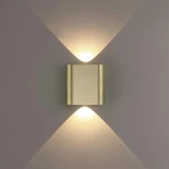 Настенный светильник светильник Odeon Light Magnum 7107/2WL бронза/металл IP20 LED 2W 3000K 220V