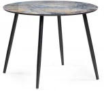 Стеклянный стол Woodville Анселм 100х76 магеллан / черный 532380