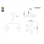 Потолочная люстра ST Luce Passeto SL375.502.05