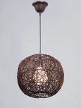 Подвесной светильник Vitaluce V6919/1S (220V, на проводе, шар, плетеные)