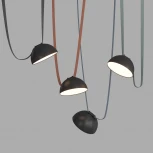 Трековый светильник 48V Denkirs Belty Flow DK5560-BK (LED, круглые)