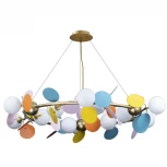 Подвесная люстра Loft IT Matisse 10008/1050 mult (220V, на тросе, шарики)