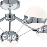 Потолочная люстра Freya Silvia FR5009CL-05CH (220V, шарики, молекулы)