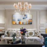 Подвесная люстра Arte Milano AM342109 342109/8 FGD (220V, подвески, на цепи)