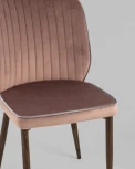 Стул Stool Group Лоренс NEW велюр пыльно-розовый УТ000031313