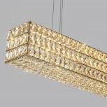 Подвесная люстра Odeon Light Panta 4926/60L золото/металл/хрусталь LED 60W 4000K 3269Лм