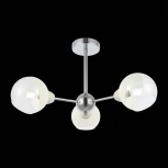 Потолочная люстра на штанге Evoluce Giorte SLE102702-03 (220V, шарики, молекулы)