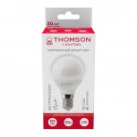 Лампочка светодиодная белый шар E14 10W Thomson Globe TH-B2036