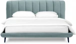 Кровать Amsterdam ОГОГО (арт.564362), (Велюр/Бирюзовый)