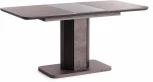 Стол обеденный SKAT ЛДСП/МДФ, 120-160х80х75 см, Оникс/Графит Tetchair 18956