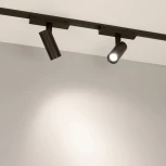 светильник магнитный MAG-VIBE-SPOT-R35-8W Day4000-MIX (BK, 24 deg, 48V, TUYA Zigbee) (Arlight, IP20 Металл) 044168 (управление смартфоном, умный дом - Алиса, Tuya Smart)