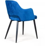 Стул с подлокотниками William, бархат кобальтовый Top Concept WILLIAM 2000000000664K