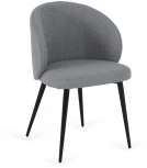 Стул Top Concept Vito, букле серый / опора конус