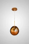 Подвесной светильник AM Group AM352 AM352-1GL (220V, на проводе, шар)