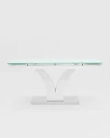 Стол обеденный Stool Group Верона раскладной 160-220*90 глянцевый белый УТ000003496