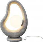 Настольная лампа Maytoni Opus MOD380TL-01GR (220V, выключатель, шар)