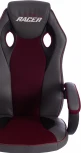 Кресло RACER GT new кож/зам/ткань, металлик/бордо, 36/13 Tetchair 13248