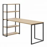 Стол письменный-стеллаж Board 1800х700 ОГОГО 636295 (черный)