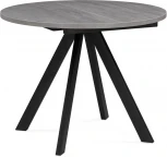 Деревянный стол Notta Трейси 90(120)х90х75 бетон / черный 533167