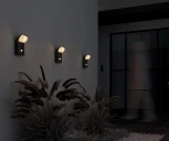 Настенный уличный светильник Maytoni Stock O446WL-L7GF3KSR (LED, 220V, датчик движения, IP44)