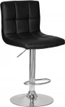 Стул барный DOBRIN CANDY (черный) 5006-LM CANDY, цвет сиденья черный, основания хром