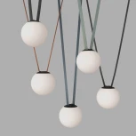 Трековый светильник 48V Denkirs Belty Orb DK5552-BK (LED, шар)