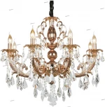 Подвесная люстра Omnilux Grosseto OML-77723-08 (220V, на цепи, подсвечник, свеча)