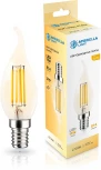 Лампа светодиодная Свеча на ветру CF35 11W 2700K Ambrella Bulbing 351123