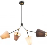 Потолочная люстра на штанге Freya Hats FR5370CL-04B (220V)