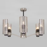 Потолочная люстра на штанге Eurosvet Grino 70139/6 никель (220V)