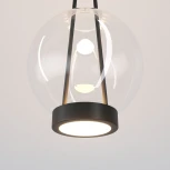 Подвесной светильник Eurosvet Frasco 50267/1 LED черный (220V, на проводе)