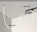 Гибкий неон Novotech Ramo 359329 KONST черный IP20 LED 4000K 25W 220V 2420Лм