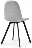 Стул Агот светло-серый / черный 464864 Woodville