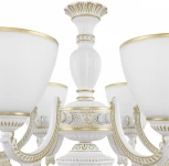 Подвесная люстра Arte Milano AM342837 342837/6 WT+G (220V, на цепи)