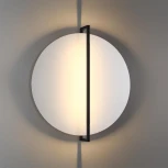 Настенно-потолочный светильник Odeon Light Next 7015/20WL белый ice crack/металл/акрил LED поворотный на 360 1*20W LUNAR (220V)