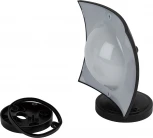 Настенный фонарь уличный светодиодный ЭРА ДБУ 07-8-004 У1 «Дели 4» черный